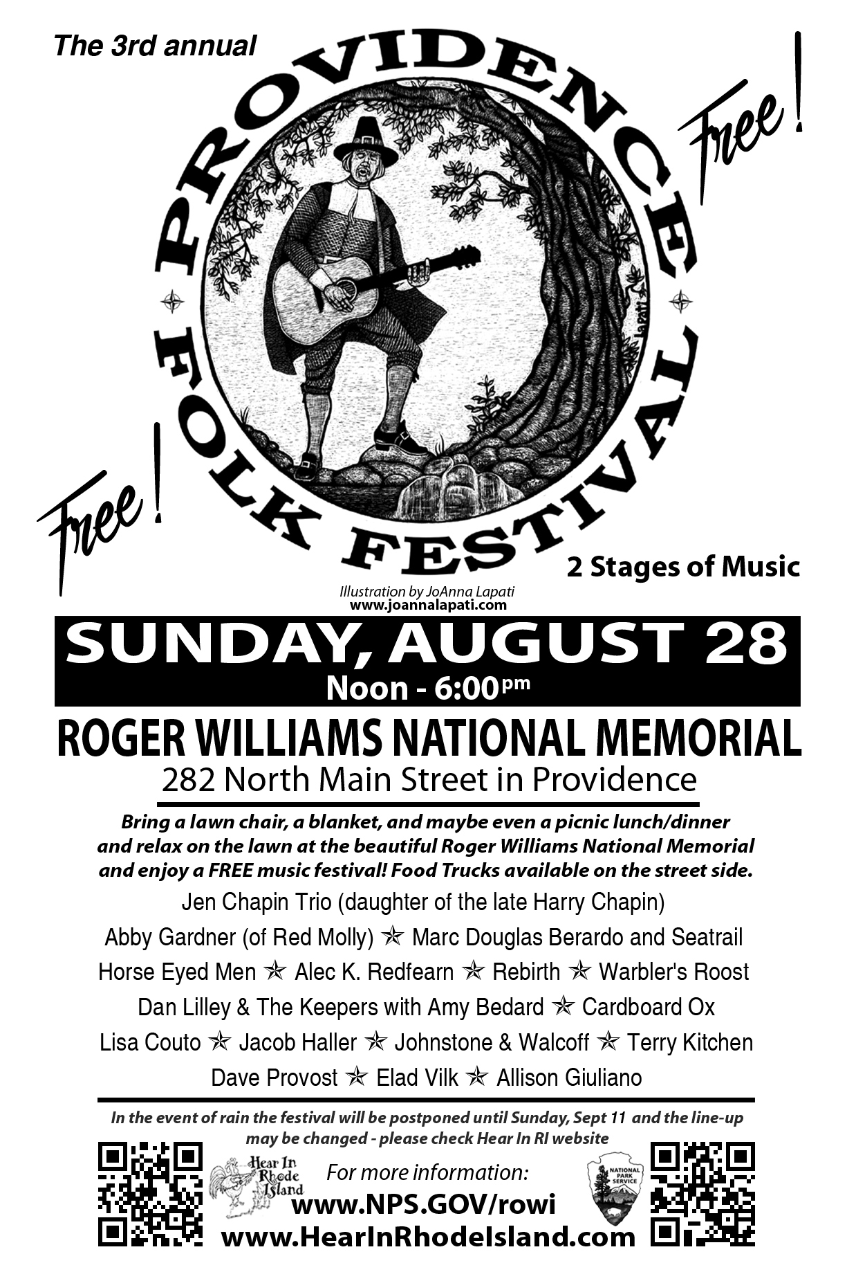 RI Folk Festival Free Music Festival